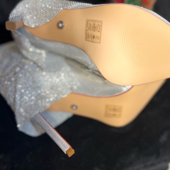 🔥🔥 AZALEA WANG Chilton Chainmail Draped Booties🔥🔥NWT SZ 11 - Picture 11 of 15